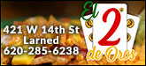 El Dos De Oros Sponsorship Banner